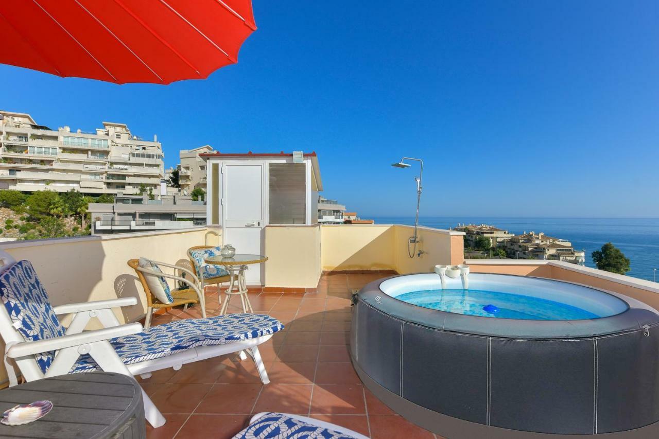 Bluebenalmadena 200Meters From The Beach With Jacuzzi And Rooftop Terrace (Adults Only) Bagian luar foto
